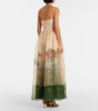 Agua by Agua Bendita Tonia Páramo printed cocktail dress