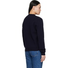 A.P.C. Navy Edmond Sweater