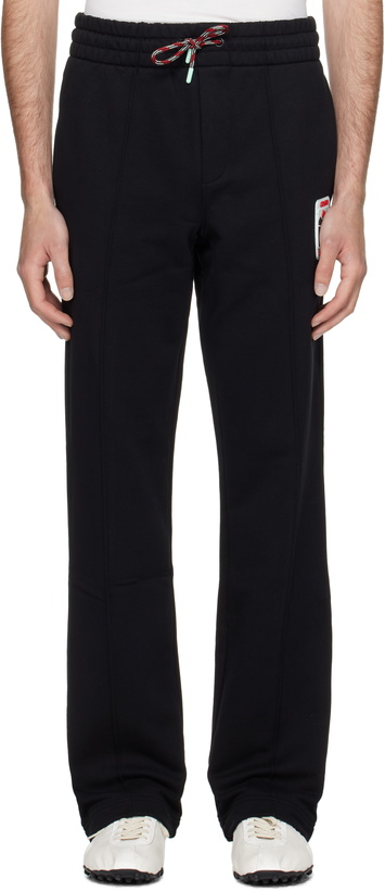 Photo: Casablanca Black Sunset Valley Sweatpants