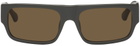 Dries Van Noten Gray Linda Farrow Edition 189 C2 Sunglasses