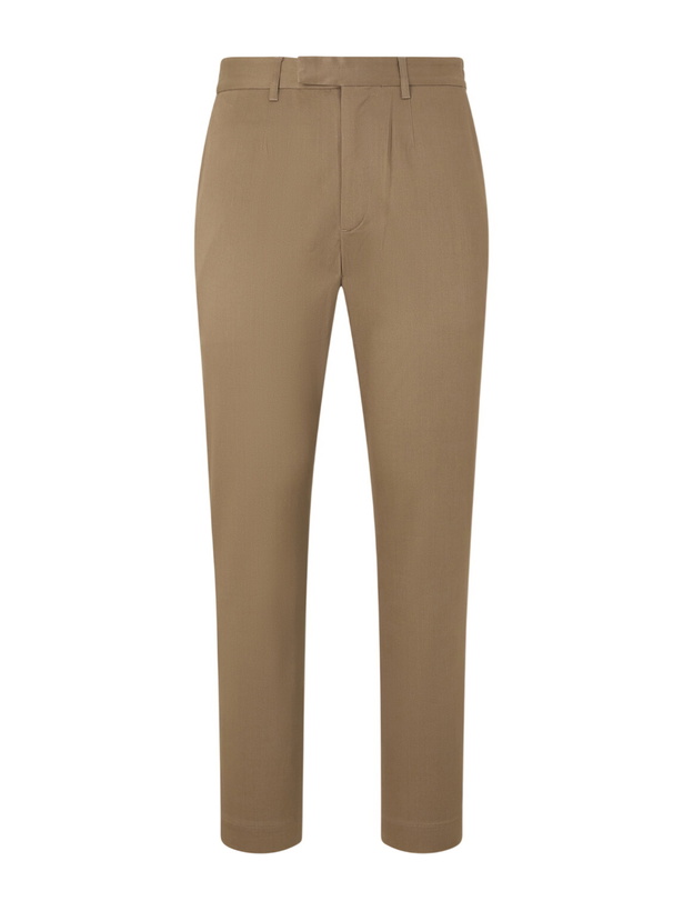 Photo: Purdey - Straight-Leg Stretch-Lyocell Twill Chinos - Neutrals