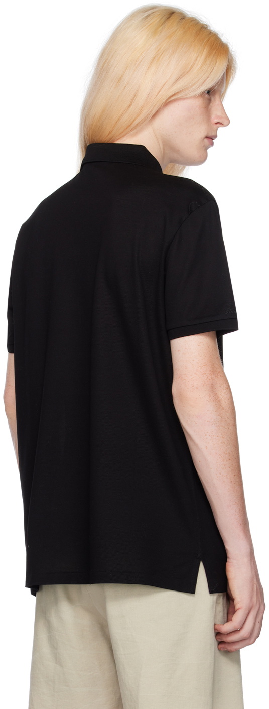 Ralph Lauren Purple Label Black Polo Bear Polo