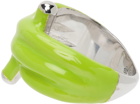 Marshall Columbia SSENSE Exclusive Green Double Knot Ring