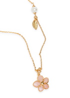 Kate Spade New York Pastel Petals Pendant Necklace - Pink - One Size