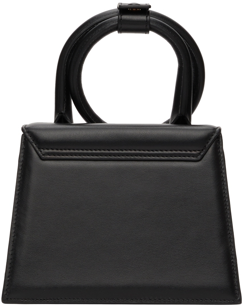 jacquemus black la montagne le chiquito noeud bag