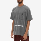 Men's AAPE One Point Pocket T-Shirt in Heather Grey
