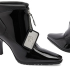 Timberland Women's x Veneda Carter Front Zip Heel Boot in Black Patent