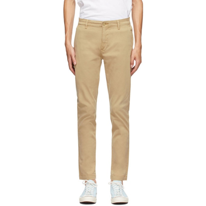 Photo: Levis Beige Tapered Standard Trousers