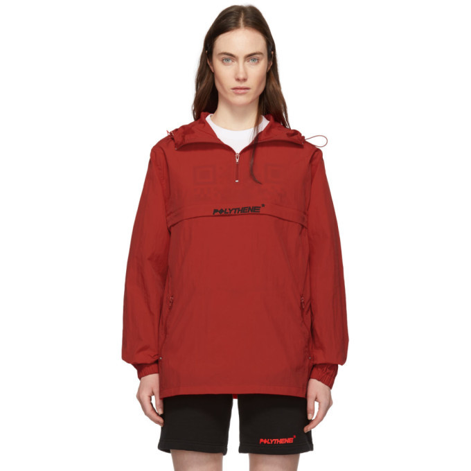 Polythene* Optics Red Windbreaker Jacket
