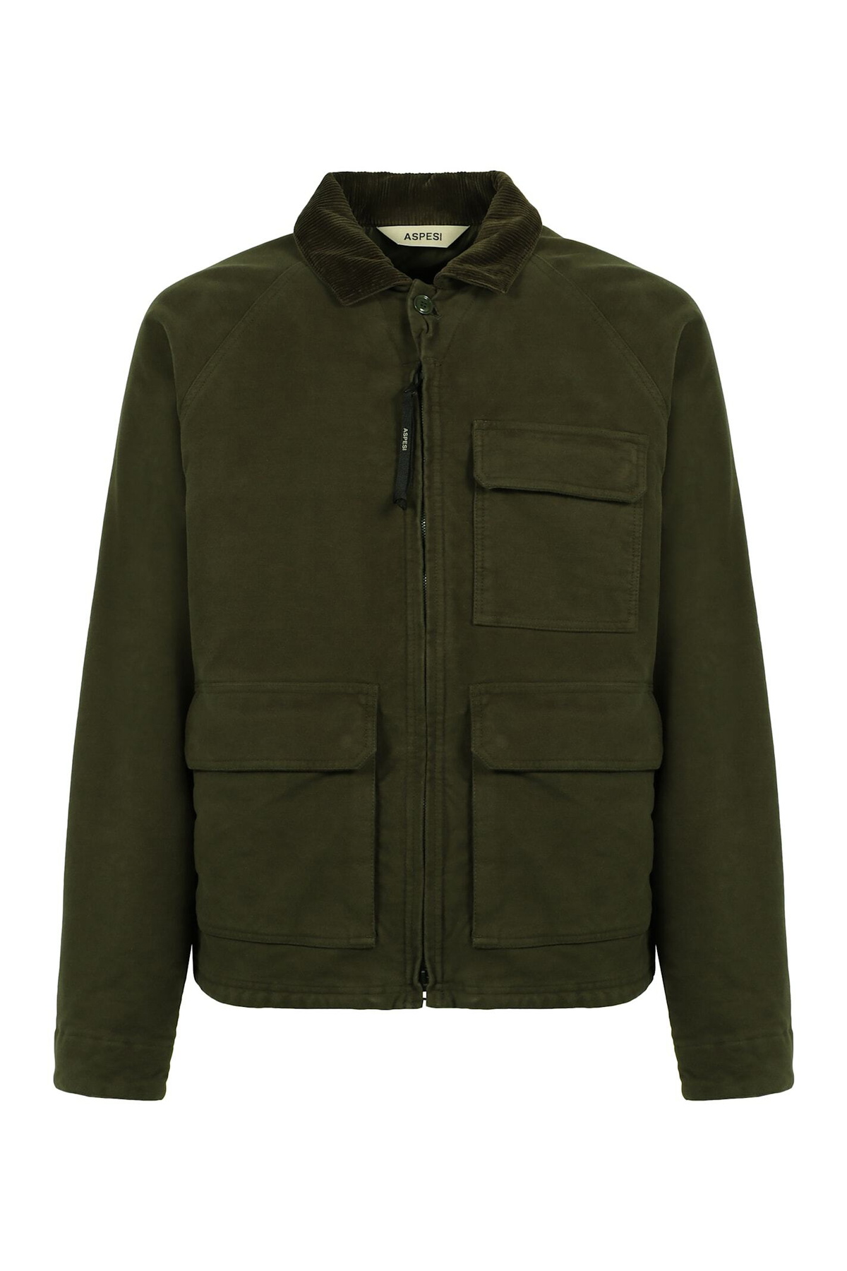 Aspesi - Padded Garment-Dyed Nylon Blazer - Blue Aspesi