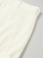 ARKET - Edsviken Straight-Leg Cotton-Corduroy Trousers - White