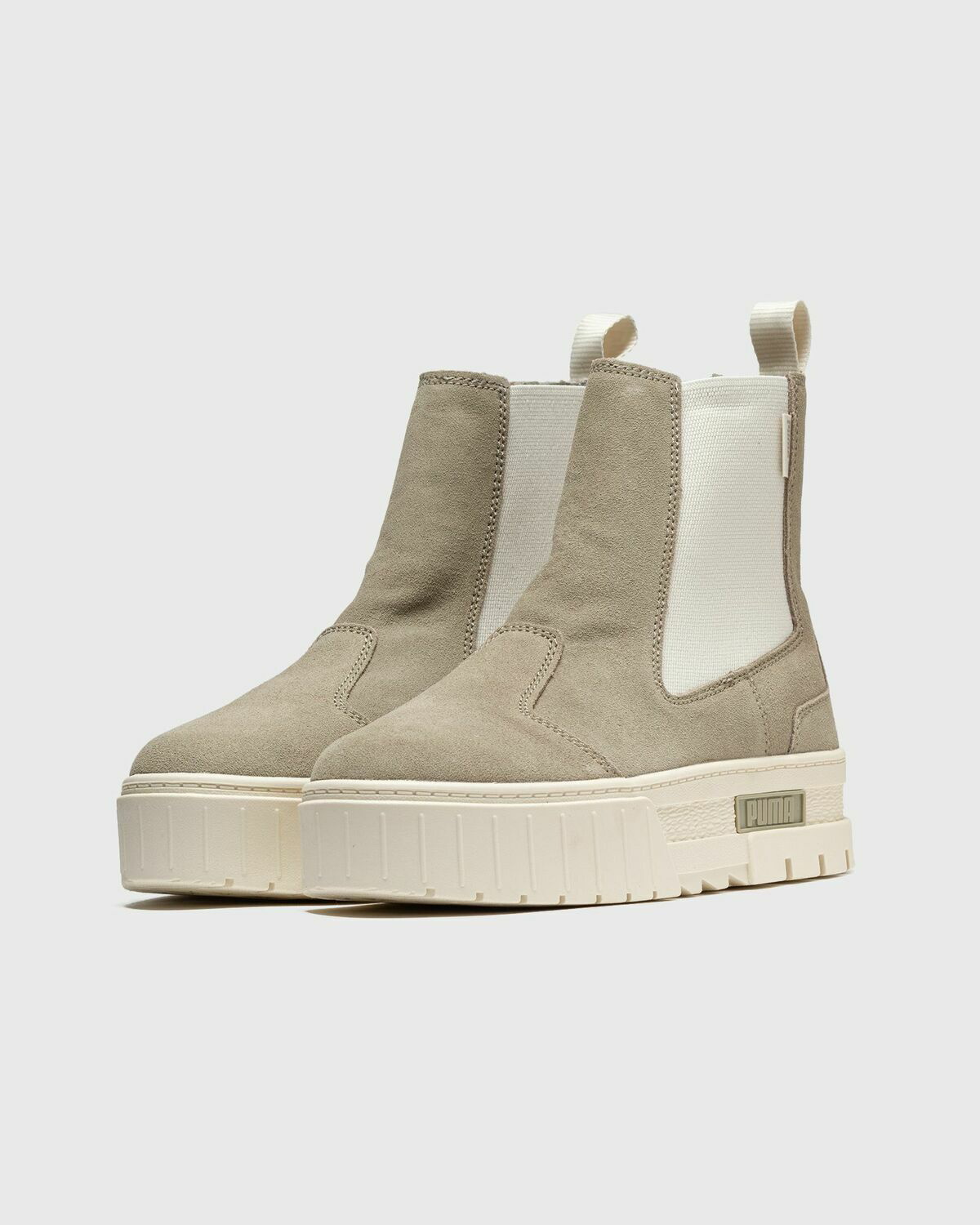 Puma Mayze Chelsea Suede Brown|Beige Boots Puma