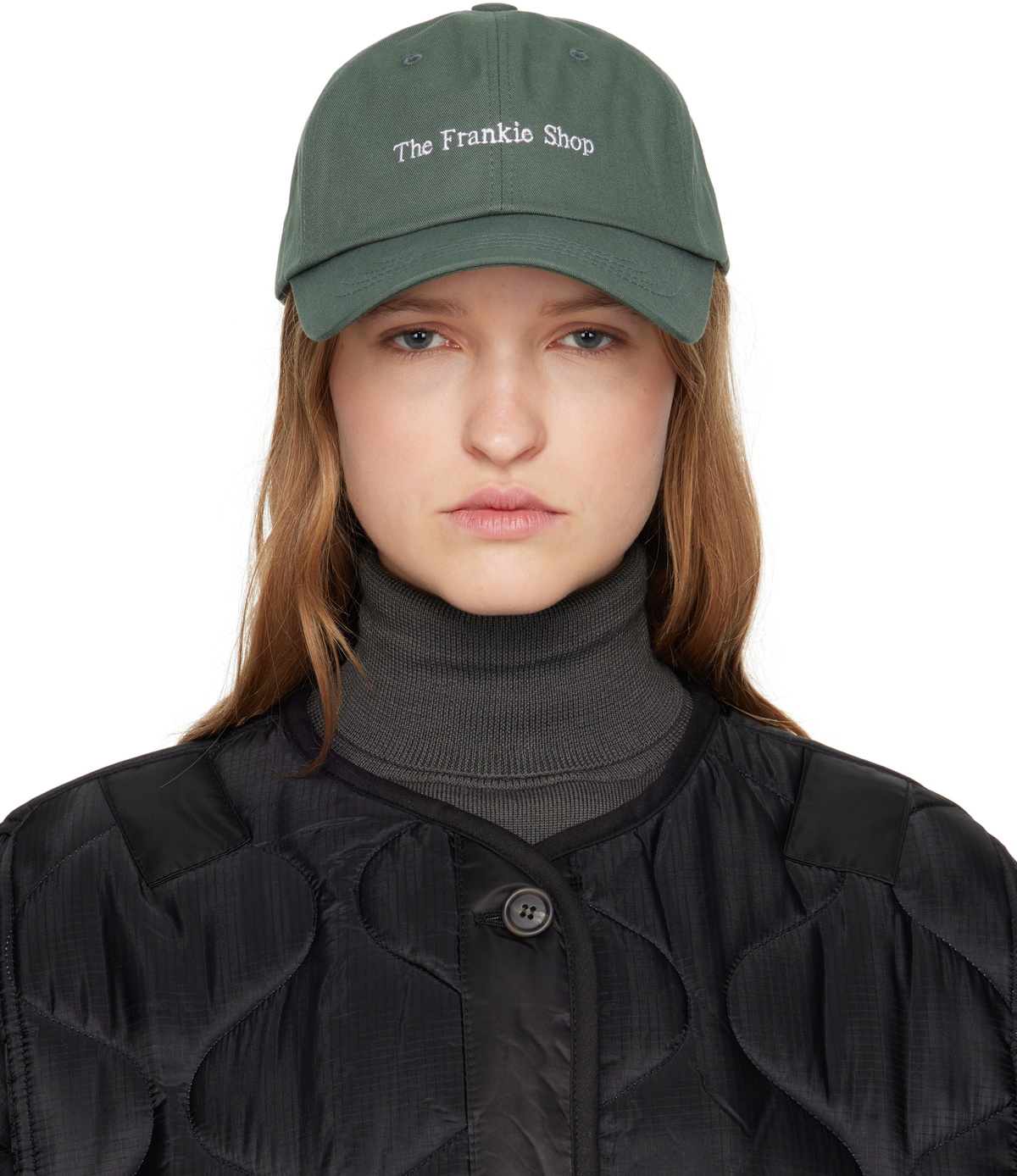 The Frankie Shop Frankie Baseball キャップ Frankie Baseball Cap - Charcoal – The Frankie Shop