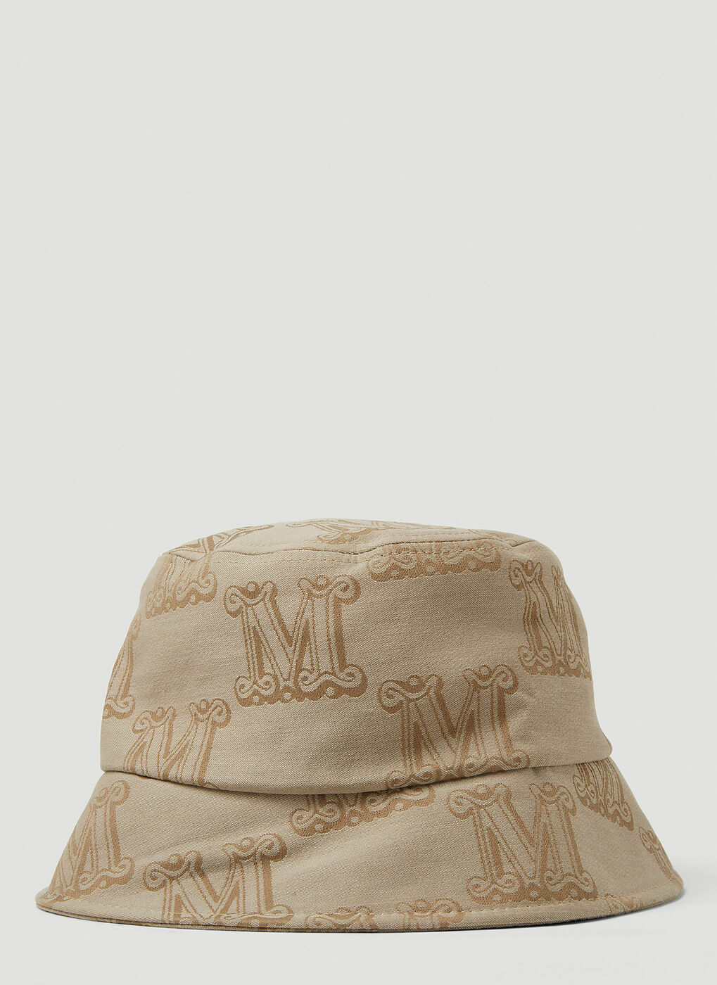 ハット MAX MARA Loretta cotton bucket hat with allover logo Loretta cotton bucket hat with allover logo MAX MARA