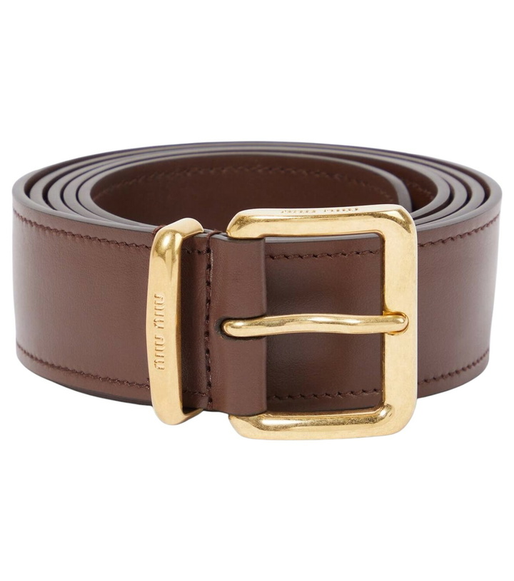 Photo: Miu Miu Leather belt