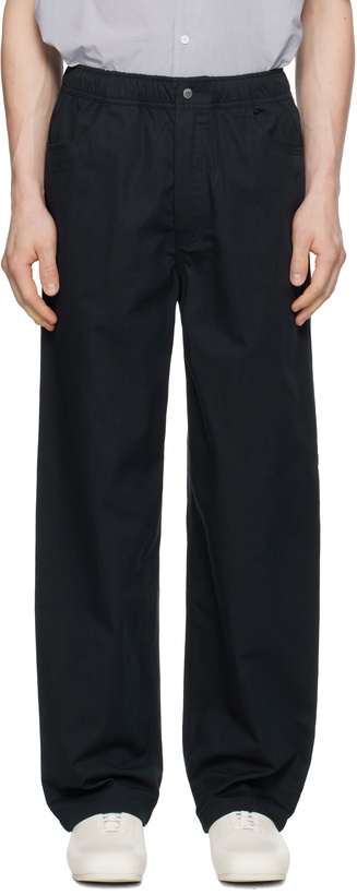 Photo: NORSE PROJECTS Navy Ragnar Fine Broken Twill Trousers