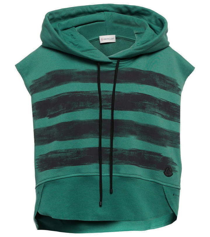 Photo: Moncler Genius - x Alicia Keys cotton jersey hoodie