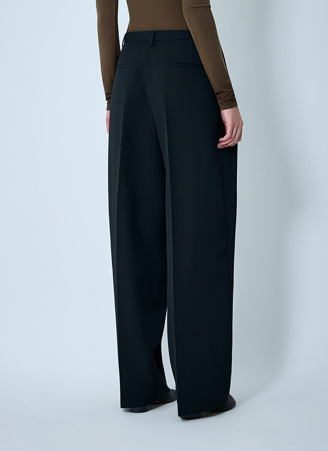 Jil Sander Wool Belted Pants