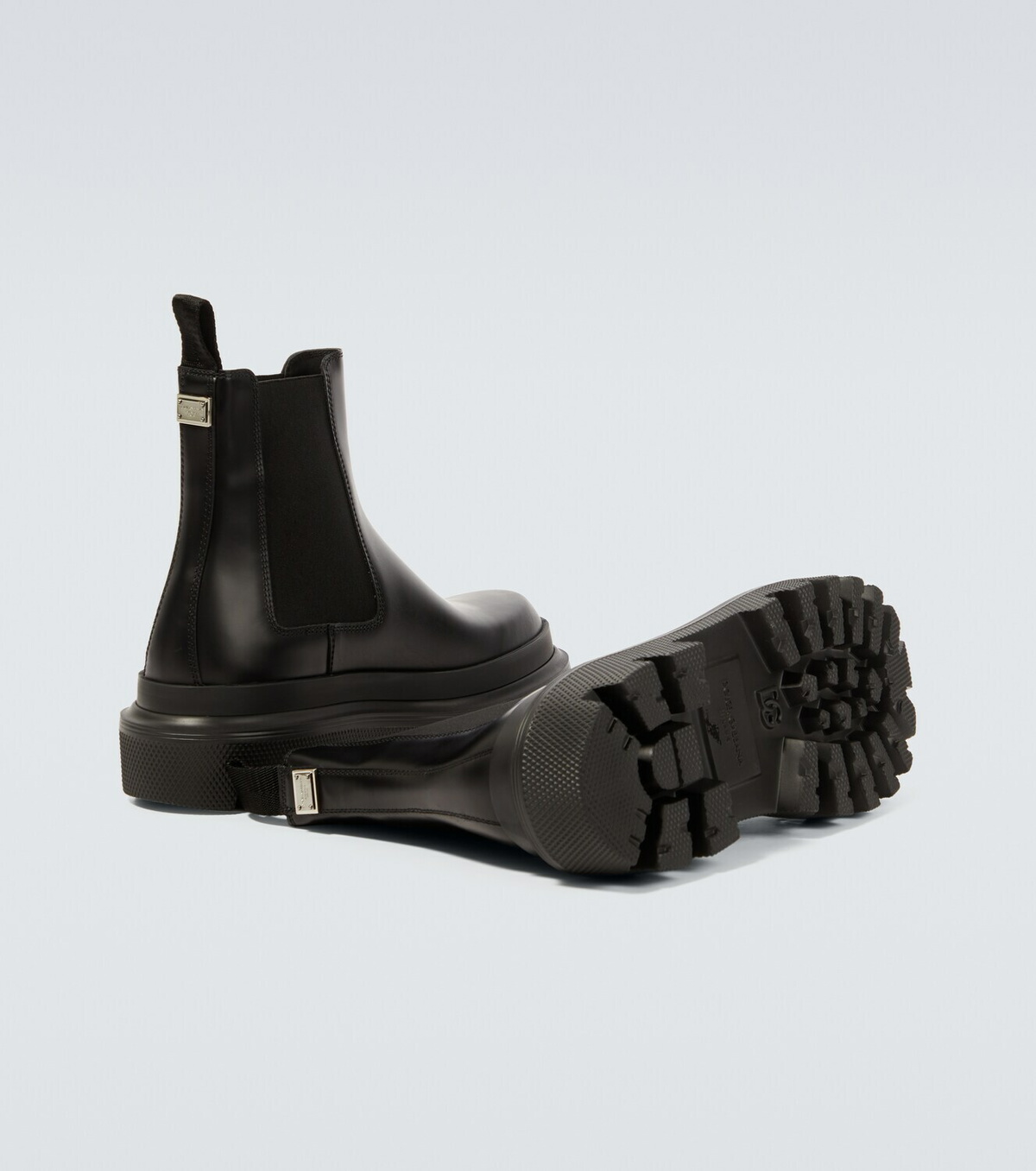 Dolce&Gabbana Leather Chelsea boots