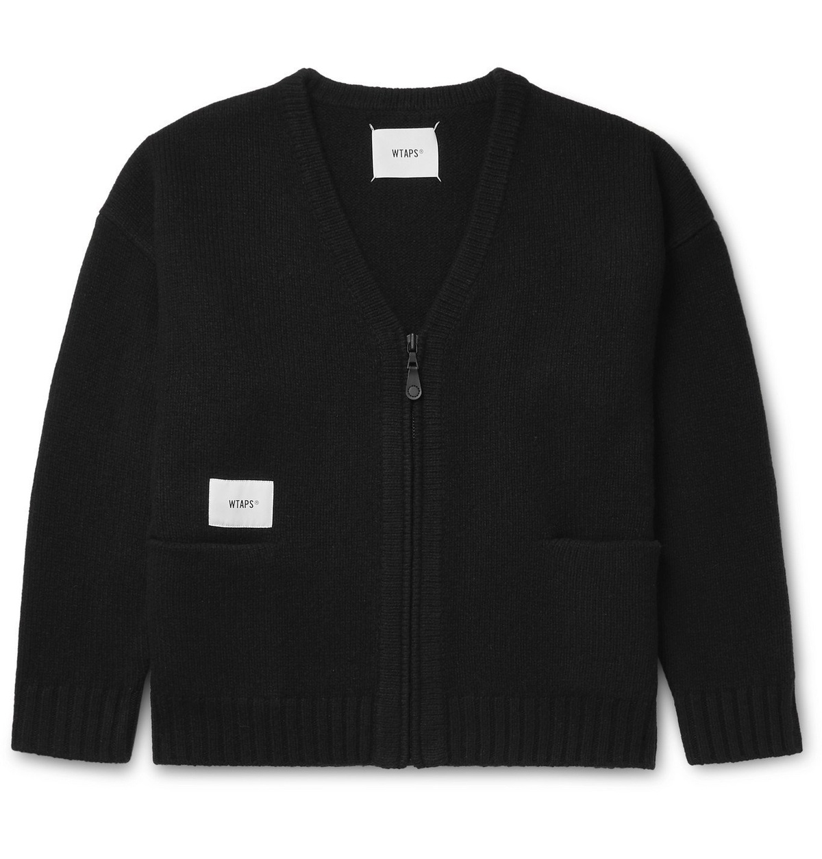 WTAPS - Palmer Wool-Blend Cardigan - Black WTAPS