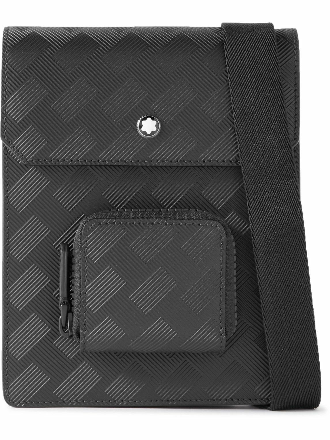 Photo: Montblanc - Extreme 3.0 Mini Envelope Textured-Leather Messenger Bag