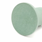 HAY Concrete Tube Candleholder in Emerald Green 