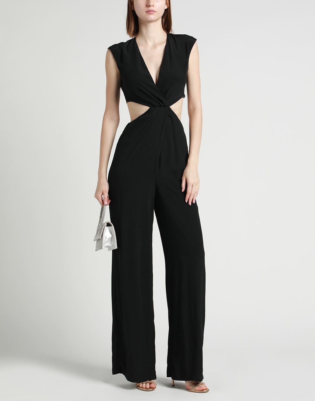 Semicouture Womens Jumpsuit in Black