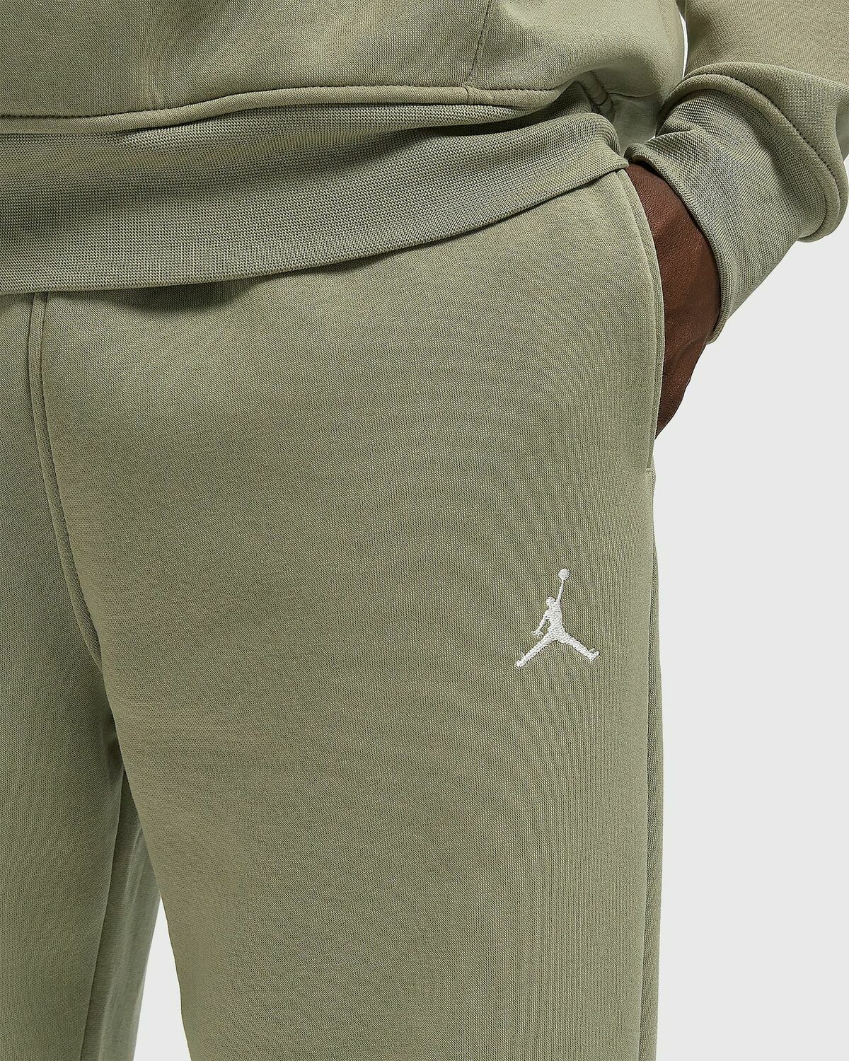 Jordan Brooklyn Fleece Pant Green Mens Sweatpant