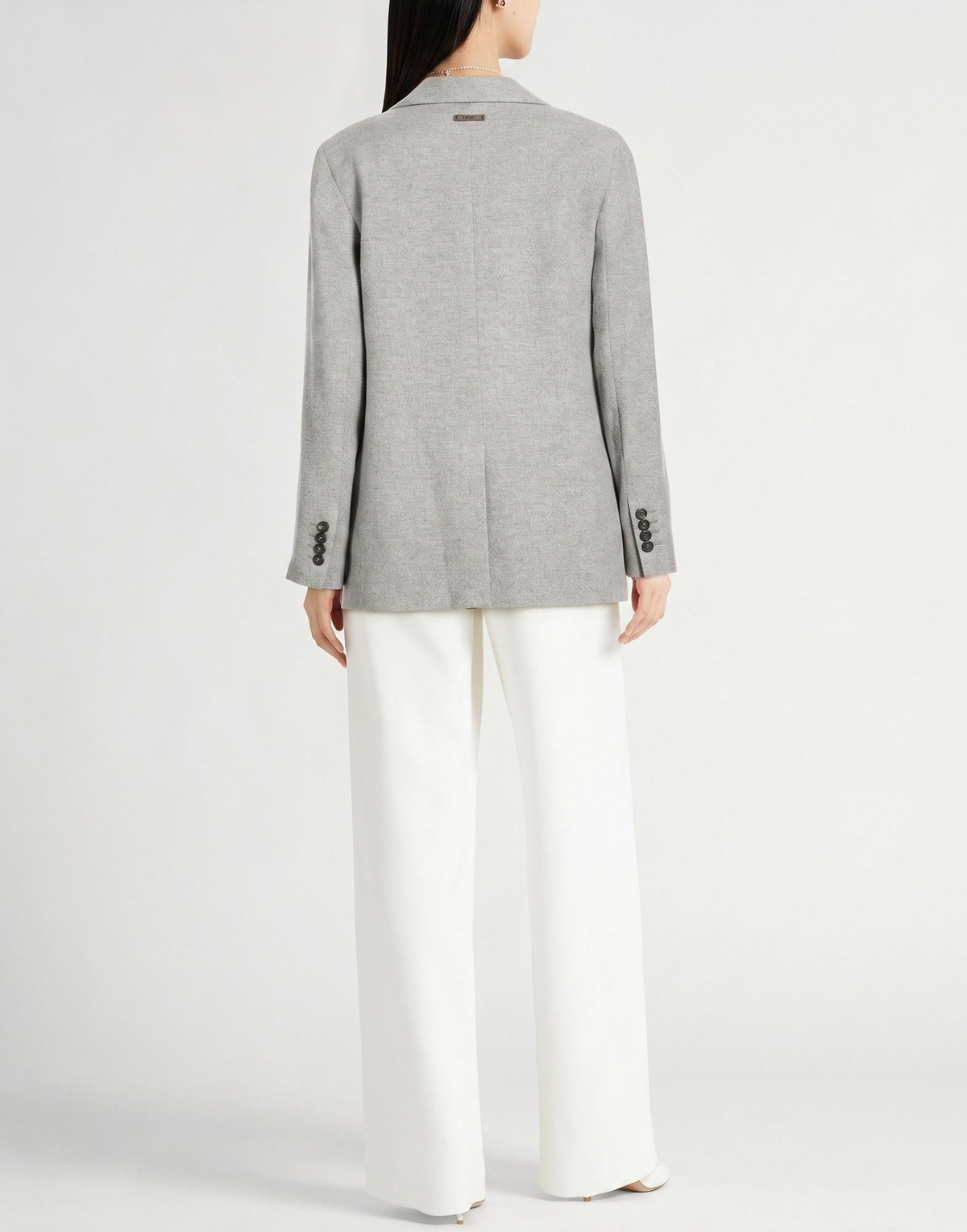 Peserico Womens Blazer Light in Grey