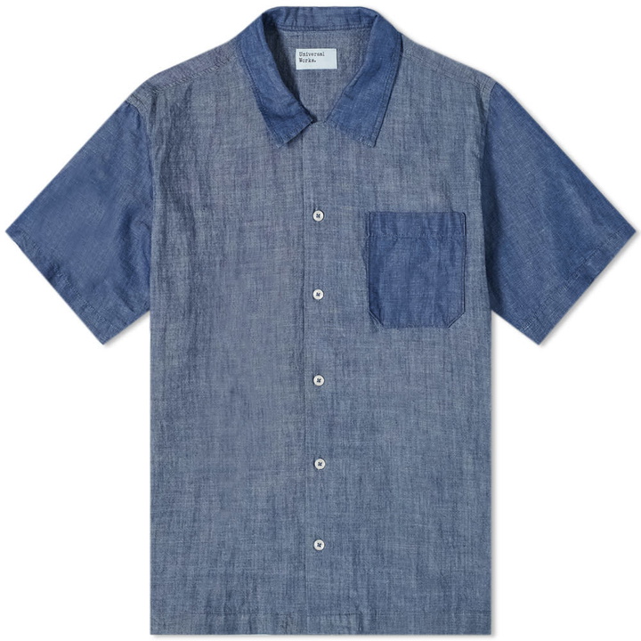 Photo: Universal Works Chambray Mix Road Shirt