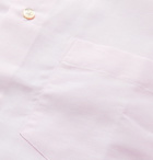 Dunhill - Cotton and Linen-Blend Shirt - Pink