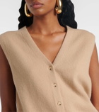 Vince Wool and cashmere-blend vest