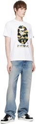 BAPE White 1st Camo T-Shirt