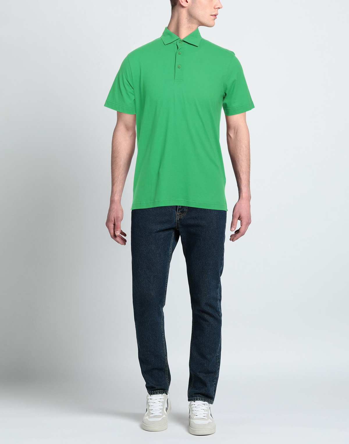 Herno Mens Polo shirt in Green