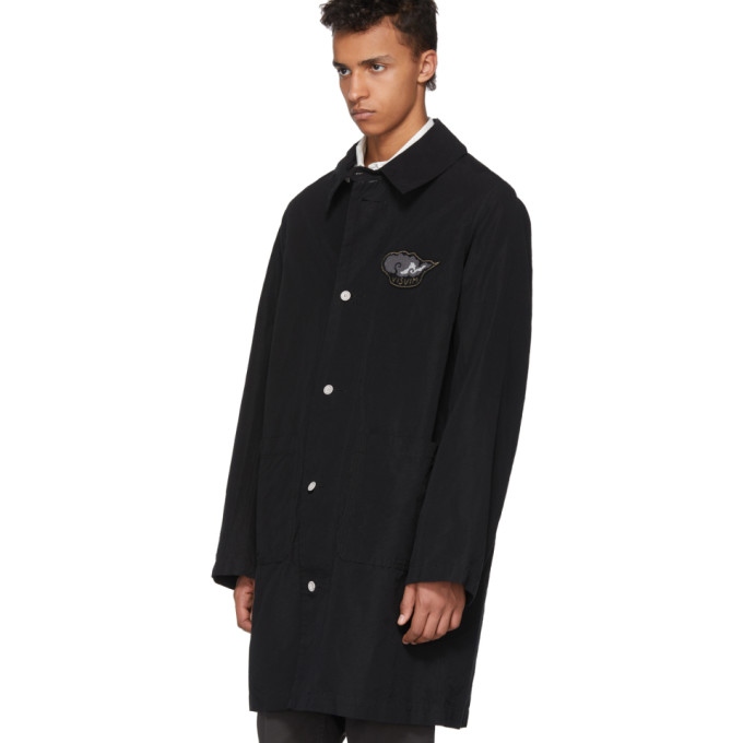 Visvim Black Grease Monkey Cloud Coat Visvim