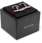 Paul Smith - Pencil Silver-Tone and Enamel Cufflinks - Men - Silver