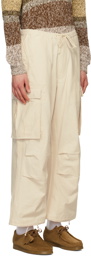 Story mfg. Off-White Peace Cargo Pants