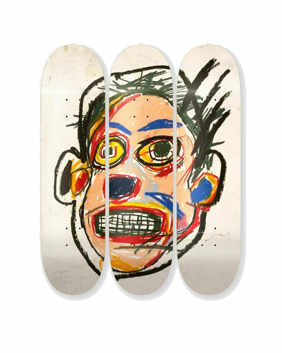 Photo: The Skateroom Jean Michel Basquiat Untitled (Face) 1982 Deck Multi - Mens - Home Deco