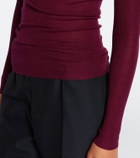 Jil Sander Ribbed-knit wool sweater