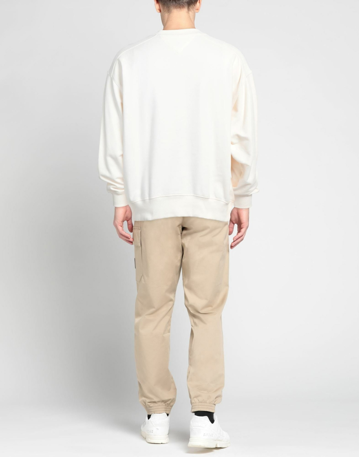 Tommy Jeans Mens Sweatshirt Cream