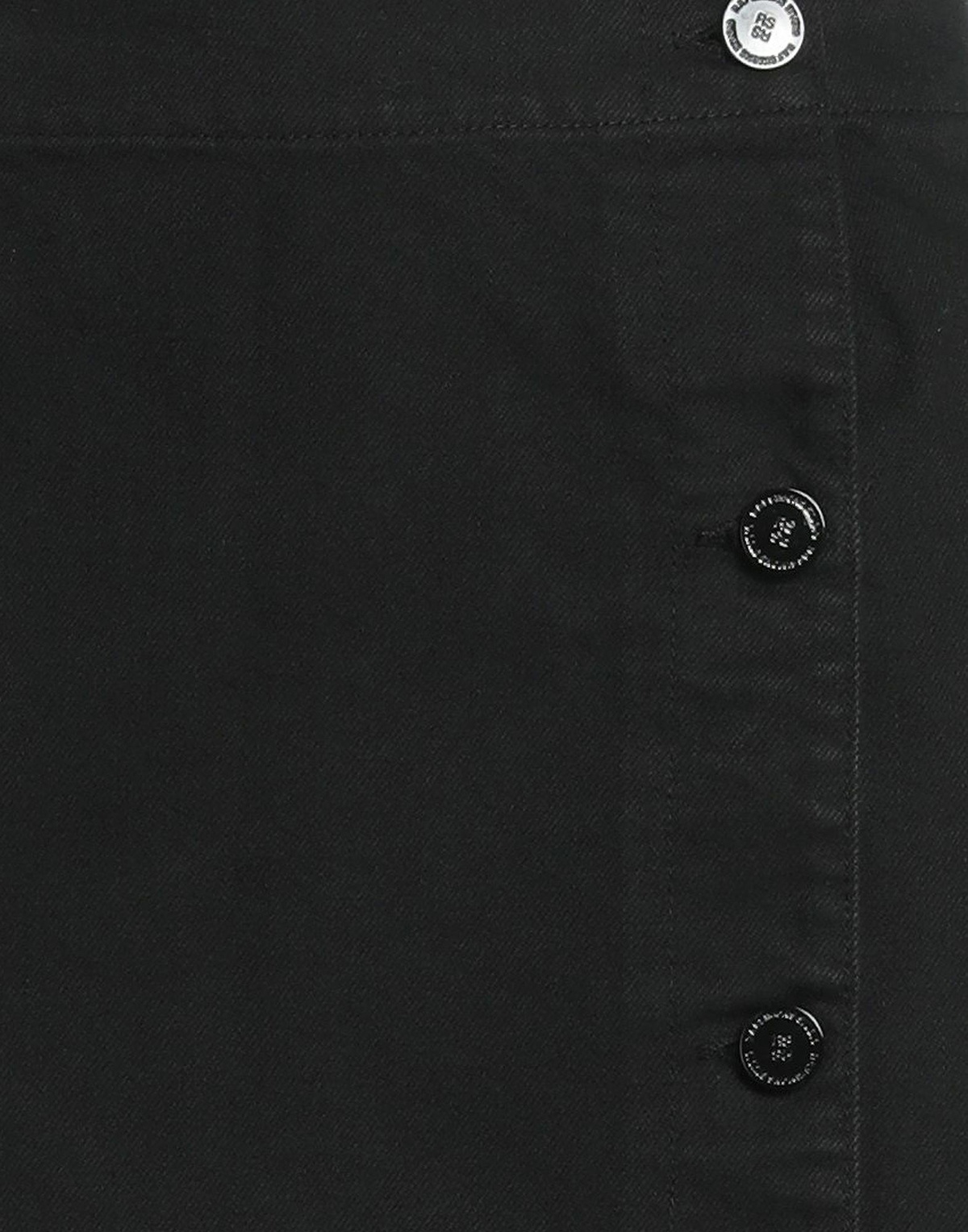 Raf Simons Womens Denim skirt in Black
