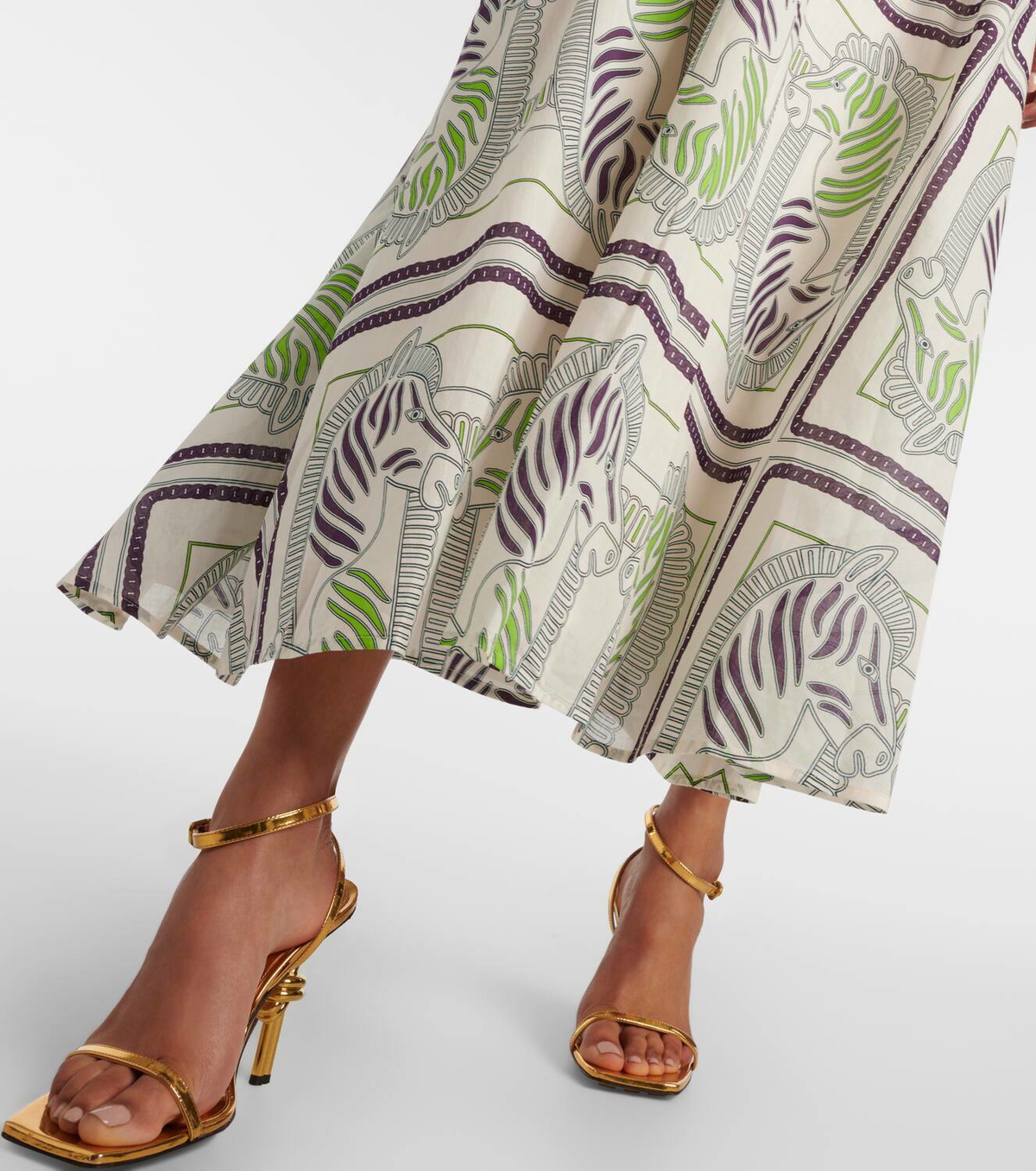 Tory Burch Printed cotton shirt dress Tory Burch