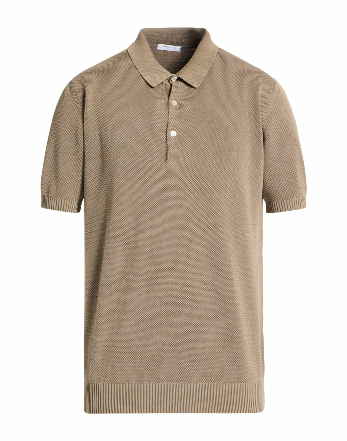 Boglioli Mens Sweater in Khaki