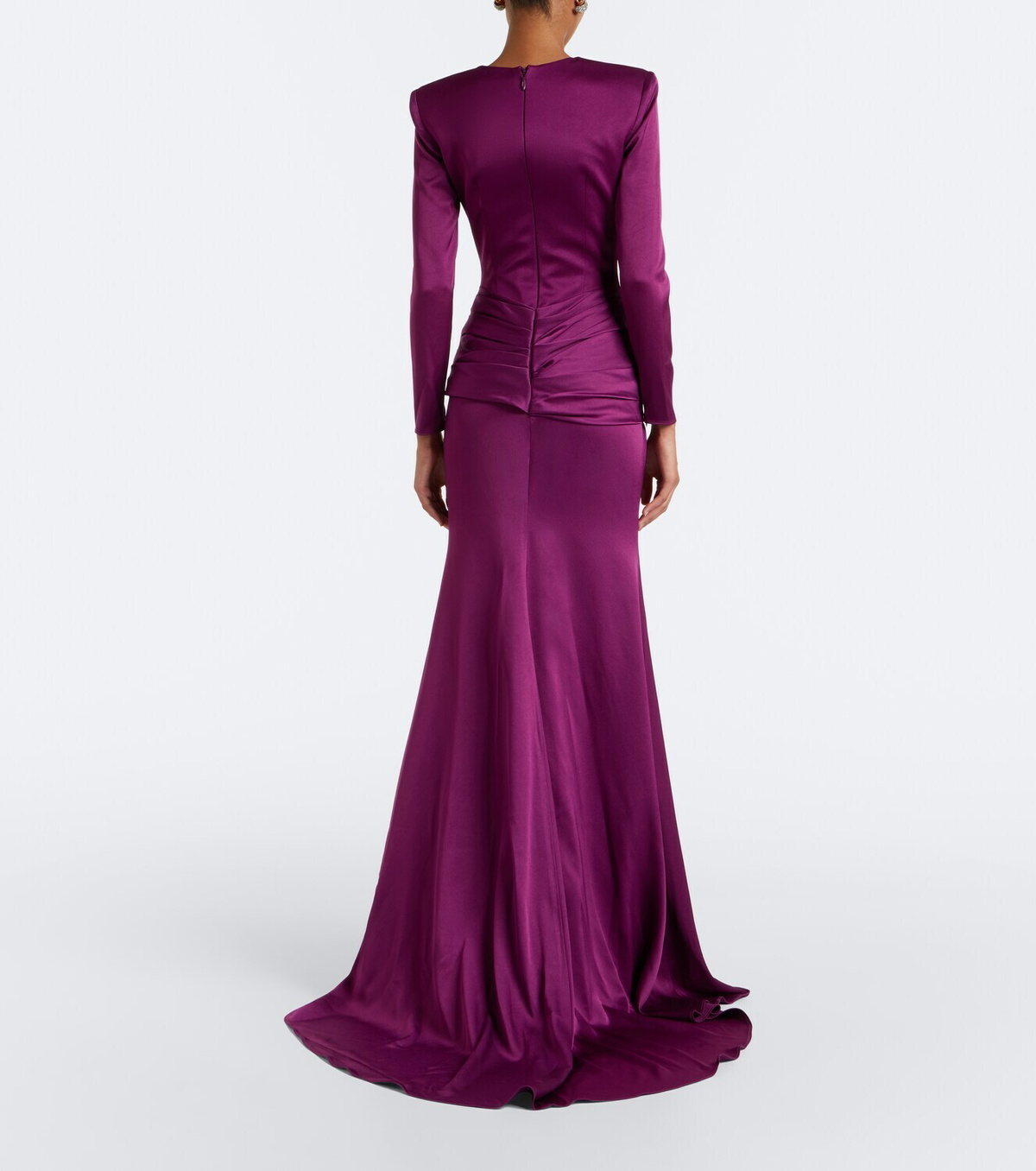 Alex Perry Satin crêpe gown