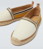 Fendi Canvas jacquard espadrilles