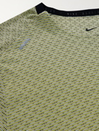 Nike Running - Ultra Run Division Mesh-Panelled TechKnit T-Shirt - Black
