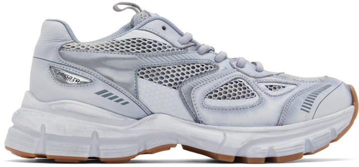 Photo: Axel Arigato Gray Marathon Dip-Dye Sneakers