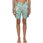 Loewe Blue Paulas Ibiza Edition Mermaid Swim Shorts