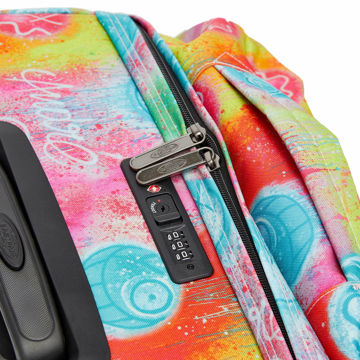 Eastpak x André Saraiva Transit'r Large Suitcase in Fluo
