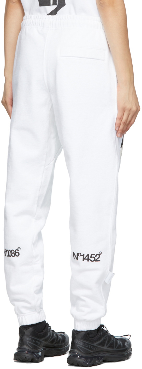 Aitor Throup’s TheDSA White 'N.1452' Lounge Pants